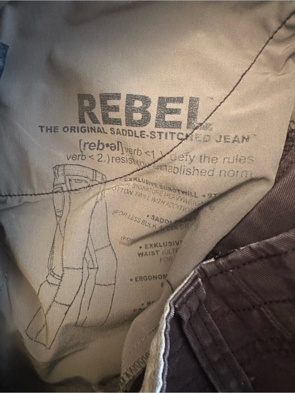 Kuhl Rebel Work Cargo Pants Jeans Men’s 30x32 Espresso - Picture 7 of 13